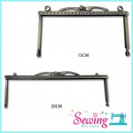 FRAME - RECTANGLE-METAL-15CM & 20CM (BRONZE)